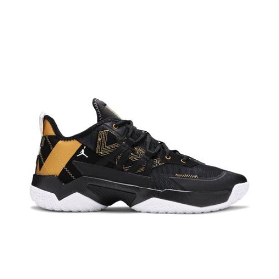 Air Jordan One Take 2 PF Черный Металлический Золотой CW2458-007
