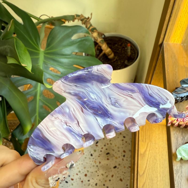 Acetate Hair Claw Clip 10.5cm Minimalist Geometric Pattern Updo Holder Sweet Cool Style Hair Grip Accessory for Women Unisex