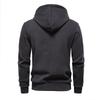 Callaway 2025 Autumn and Winter Embroidery New Men's Hooded Sweatshirt with Plush Insulation, High-quality Color Blocked Men's Top