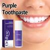 Purple Teeth Whitening Toothpaste, Purple Toothpaste, White Teeth, Toothpaste For Pain Sensitive Teeth, Teeth Whitening Toothpaste For Adults 30ml