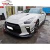 TS Style Semi-Carbon Fiber Front Bumper Kit for Nissan GTR R35 (Old Version) Modified Upgrade