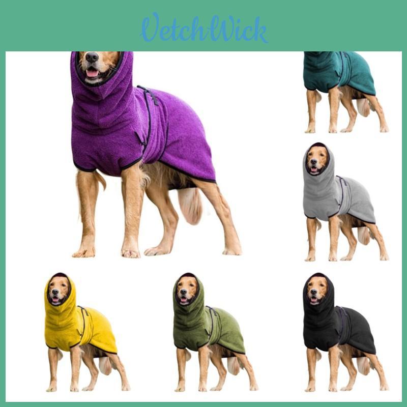 Плюс Сайз Халат-полотенце для питомца для впитывания влаги зимой