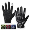Мотоциклетные перчатки Четыре сезона Полностью закрывающие пальцы Защита сенсорного экрана Защита от падений Рыцарские гоночные Дышащие Противоскользящие Перчатки для езды на мотоцикле