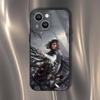 Чехол для телефона Mistborn Trilogy Vin для iPhone 16,15,14,13,12,11,Pro,XS,Max,XR,Plus,E,SE4,Mini Черный Мягкий Чехол