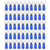 50Pcs Fork Terminals Insulated Spade U Type Wire Connector 12‑10AWG Cable Crimp SV5.5‑6 Blue