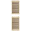 Cabinet Door with Door 4 pcs Natural 140.5 x 2.1 x 39.5 cm