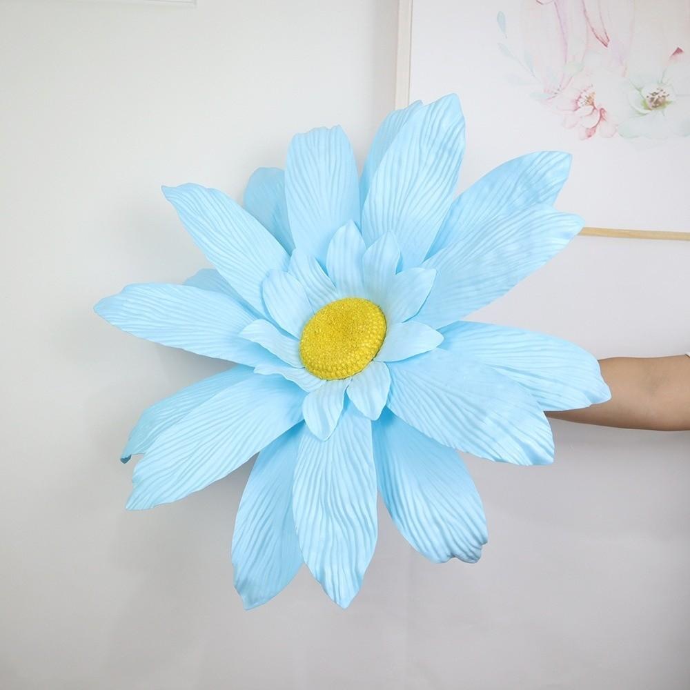 Новая 50см Искусственная Маргаритка Большая Многоцветная Имитация Цветка Водонепроницаемая ПЭ Пена Маргаритка Свадебное Украшение