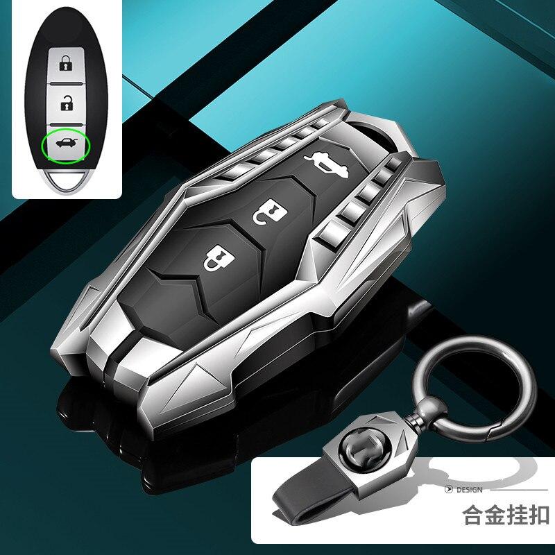 Чехол для автомобильного ключа для Nissan Juke Leaf Micra K12 Note Patrol Qashqai J11 J10 Tiida Versa X-trail Xtrail X Trail T32 Infiniti