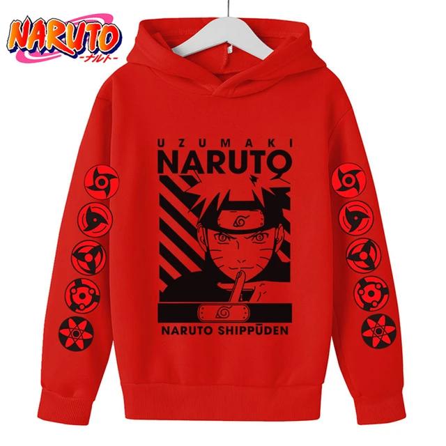 2025 MINISO Naruto Hoodie Kids Детская одежда для мальчиков Детская одежда для малышей Осенние теплые толстовки Пальто Одежда с героями мультфильмов Толстовка с капюшоном