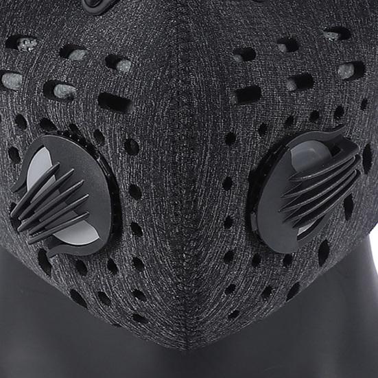 Daydreamer Спорт на открытом воздухе Пылезащитный фильтр против дымки PM2.5 Крышка для рта и лица с клапаном