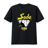 Группа Soda Stereo 90-е Ретро Стиль Новый Редкий Черный Футболка винтажный Стиранный с принтом Повседневный Универсальный уличная одежда дизайнерская одежда