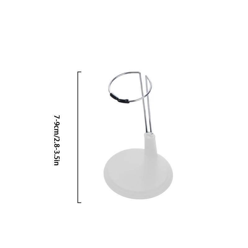 1 комплект пластиковых многоразмерных держателей для дисплеев белого/черного цвета, регулируемые профессиональные подставки для кукол-марионеток, кронштейны для поддержки запястья