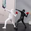 Banksy Throws Flowers Ornaments Abstract Artworks Sculptures Figures Ornaments Living Rooms Study Rooms Home Decor Craft Product