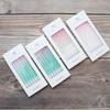 New A8 Series Gradient Pink and Green Straight Pencil Candle Party Gradient Pink Platinum Candle