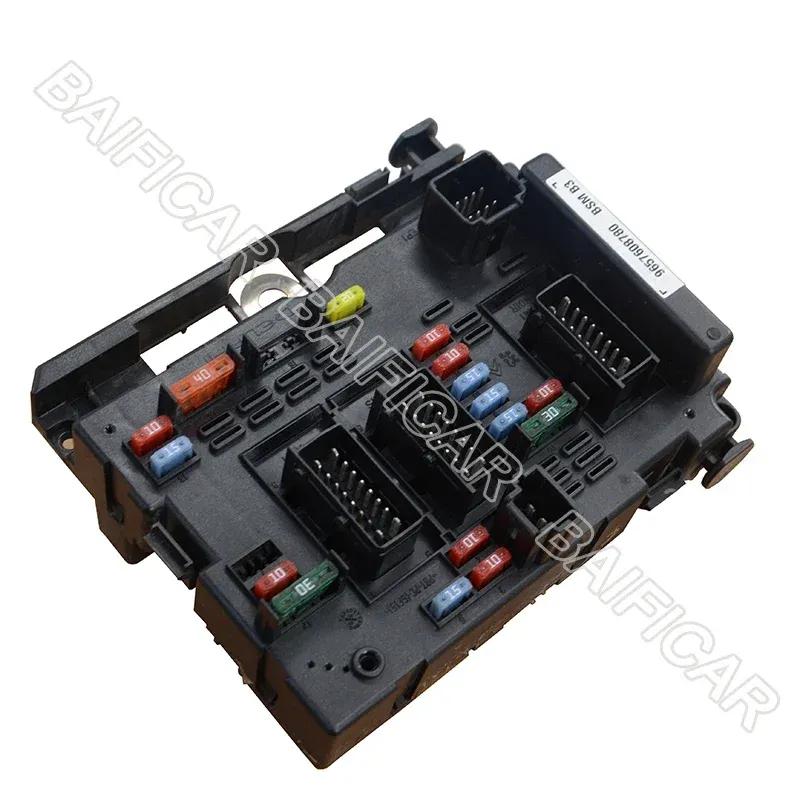 Б/у Оригинальный блок предохранителей BSM B3 9650618480 9665804680 Для Peugeot 206 307 406 Partner Citroen C2 C3 C5 Berlingo Xsara