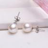 New Pearl 925 Silver Earrings Stud Earring For Women Wedding Fine fashion Jewelry Accessories Party Holiday Gift