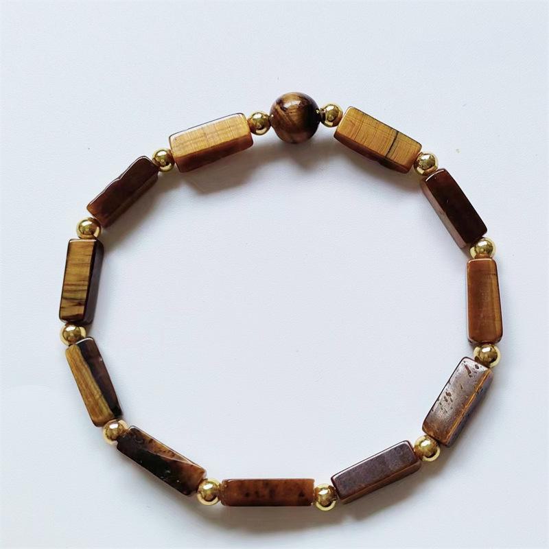 Браслет из натурального аметиста с квадратными бусинами-разделителями и розовой кристаллической энергией, модный свежий дизайн