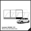 Для Tesla Model 3 Y Силиконовая защитная рамка для экрана, автомобильные аксессуары, центральный пульт управления, навигационный экран, защитный чехол для края