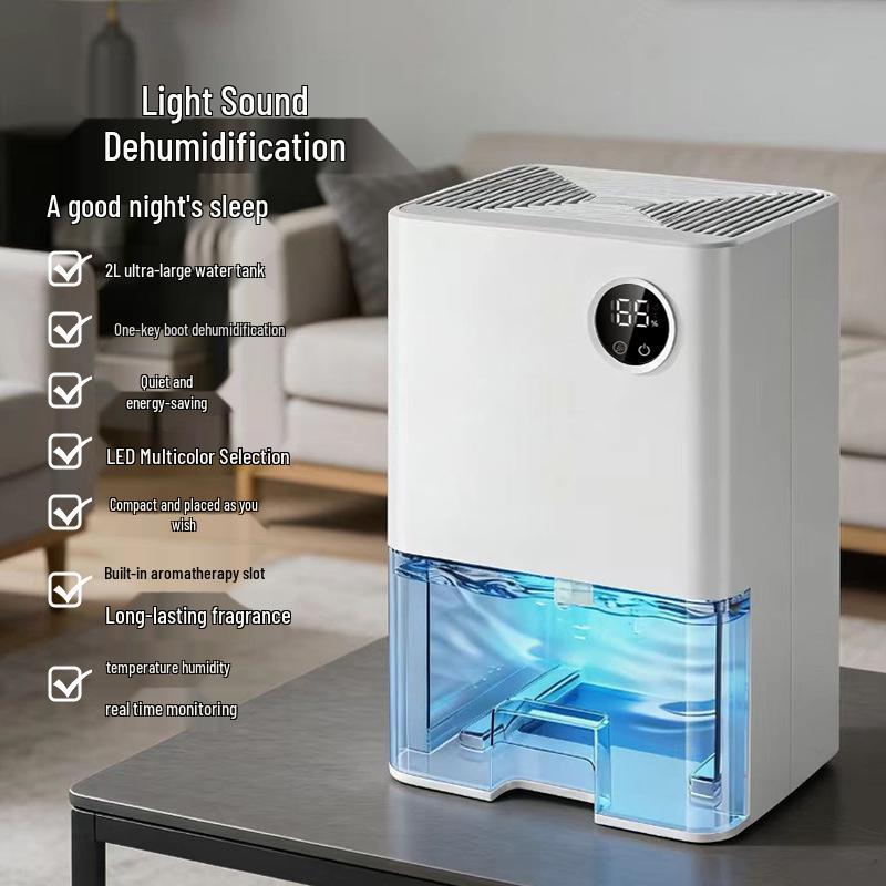 Cross-border Aroma Silent Indoor Dehumidifier - Small Household Desktop Moisture Absorber