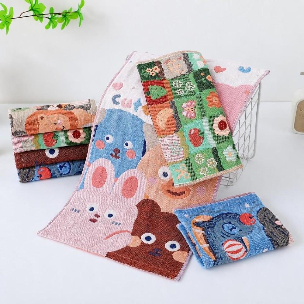 4 Layer Cotton Gauze Kitchen Towel 25x48cm Pure Cotton Dish Cloth Large Hand Towel Home Restaurant