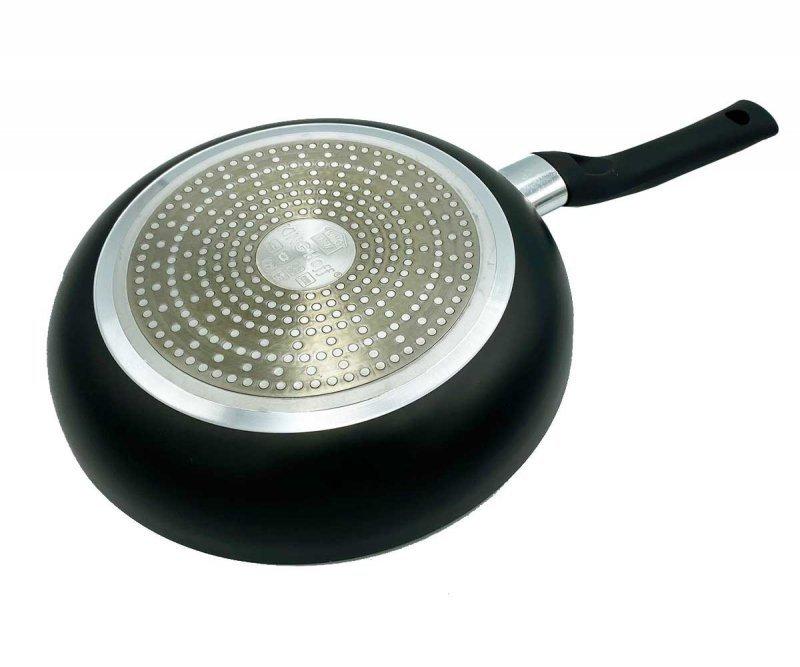Patelnia Z Powłoką Marmurową Kinghoff Marmo 28Cm Kh-3983