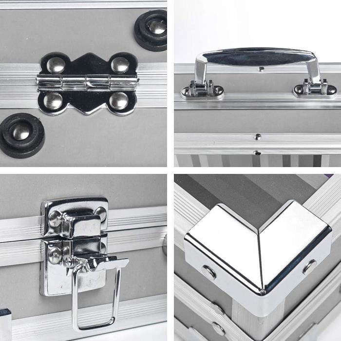 Ensemble de dessin - MIAOKE - 145 PCS - Boîtier en aluminium - Non toxique - Pour enfants et adultes