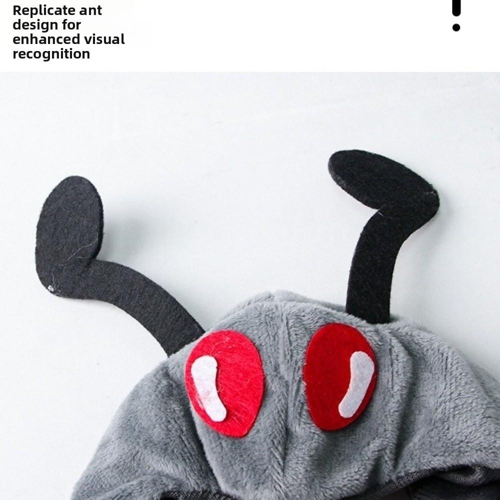 Warm Dog Transformation Costume Ant Shaped Cat Cosplay Clothes Pet Ant Headgear  Cosplay Events