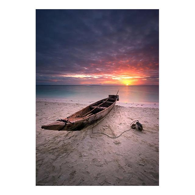 Пейзаж Закат Пляж Море Пирс Принты Постер Холст Картина Современное Настенное Искусство Картина HD Для Гостиной Спальни Украшение Дома