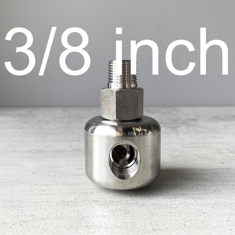 1/2 inch NPT Stainless Steel 90 Degree Hose Reel Rotary Union Swivel Joint for Pressure Washer