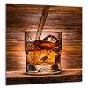 PANEL SZKLANY DO KUCHNI 60x65 Whisky