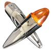 Discover Winds 39cm 17 LED Rocket Set of Catfish Chrome Plated Truck Customization Long! Marker, 2, 24V, Marker, Parts,