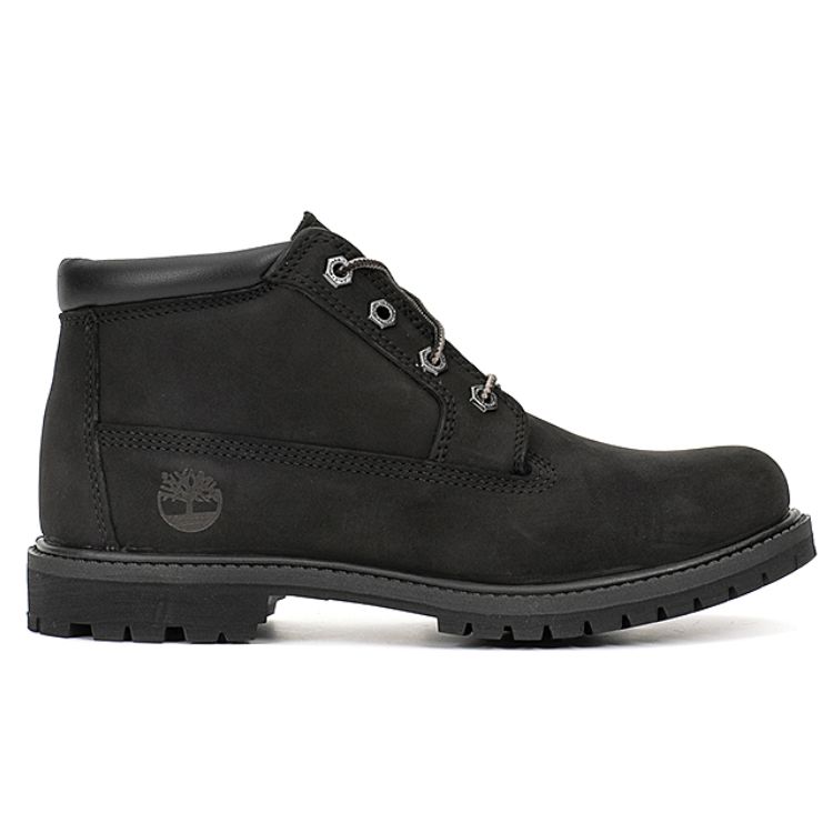 Timberland Водонепроницаемые рабочие ботинки Chukka для активного отдыха, широкие женские ботинки, черные 23398W