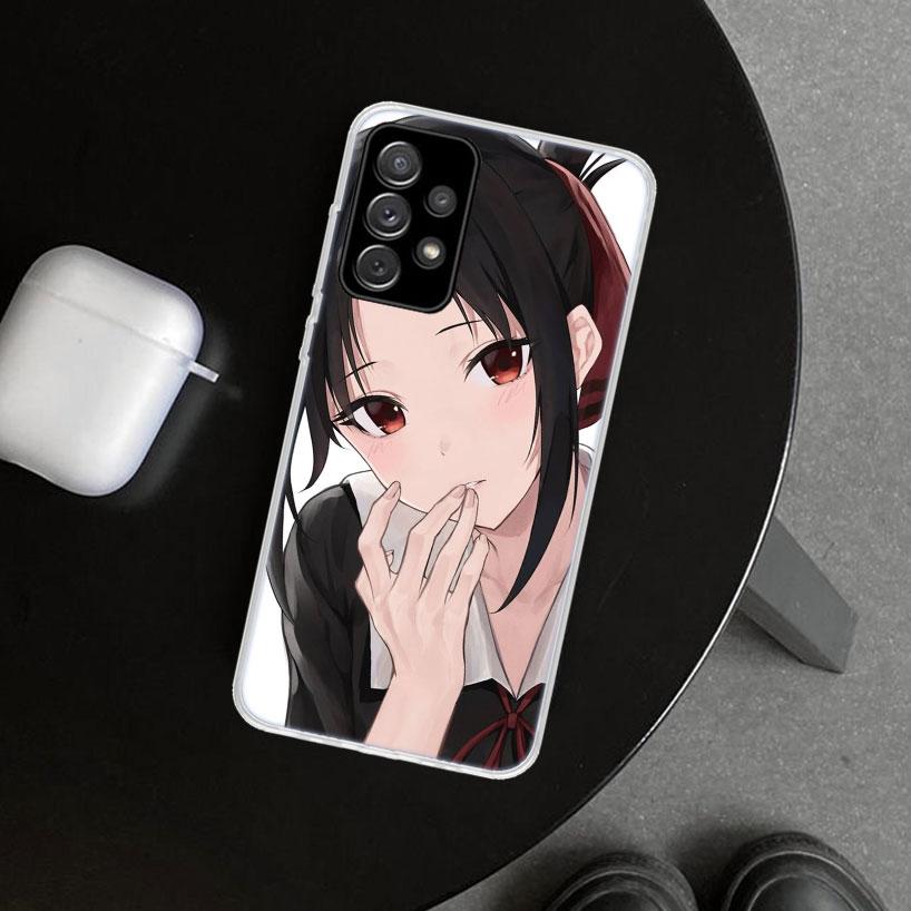 Чехол для телефона Kaguya Sama Shinomiya для Samsung Galaxy A12 A22 A32 A52 A72 A02S A51 A50S A31 A20S A10S Note 20 Ultra 10 Plus