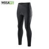 Wosawe Женские термофлисовые велосипедные колготки, зимние теплые эластичные велосипедные брюки в 4 направлениях с 3D силиконовой подушкой