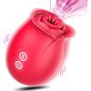 Sex Toys Rose Dildo Vibrator - Upgraded Adult Toys with 5 Sucking & Vibrating Modes for Women Clitoral Nipple, Rose Sucker Sex Toy Clitoral G Spot