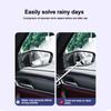 Car Rearview Mirror Wiper Stainless Steel Telescopic Retractable Layered Brush Head Window Wash Cleaning Brush Handheld Wiper