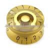 Transparent Colored Barrel-shaped Speed Knob for Electric Guitar/Bass Potentiometers