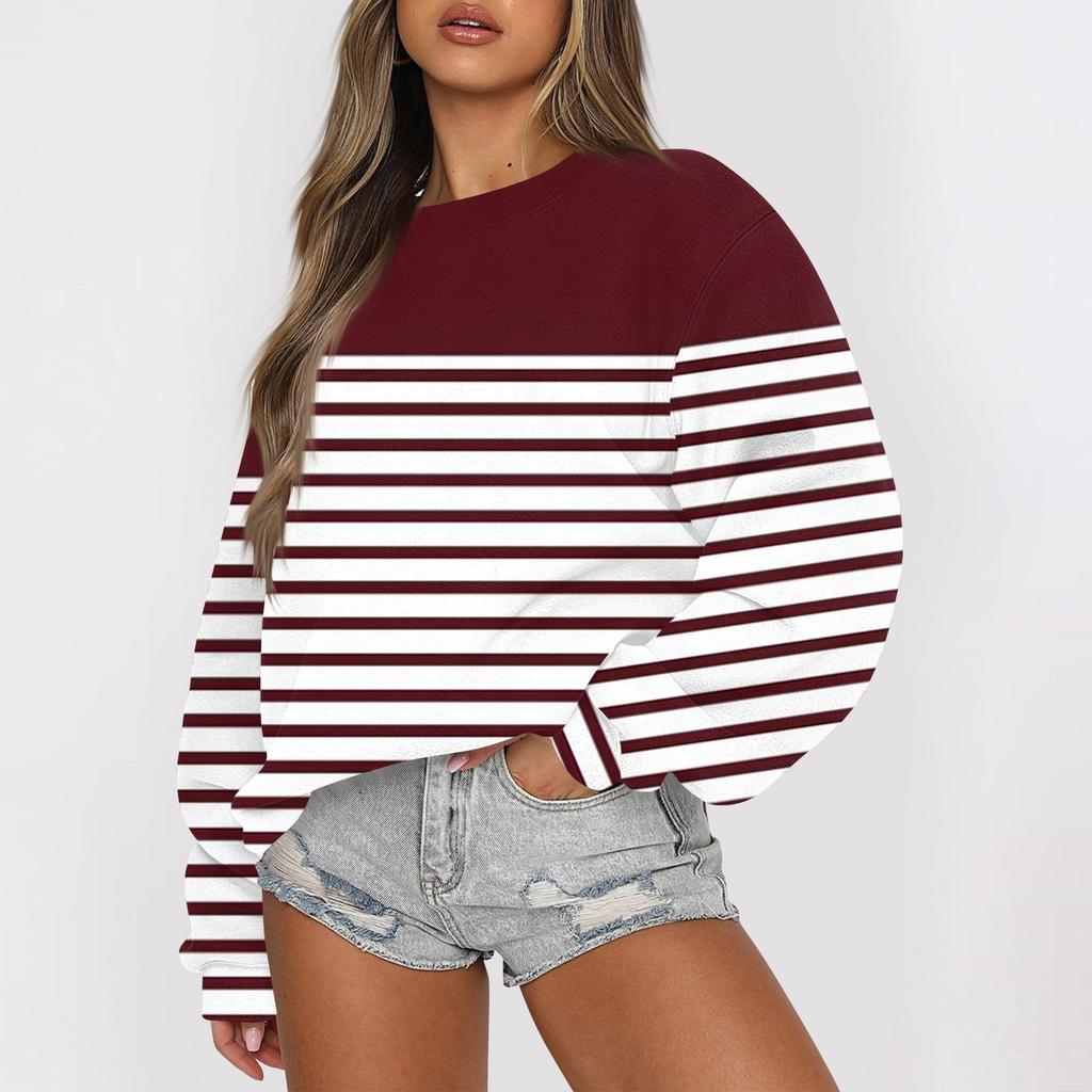 Женские осенне-зимние топы, женская толстовка с длинными рукавами, повседневные флисовые топы с круглым вырезом, свободный крой, половер