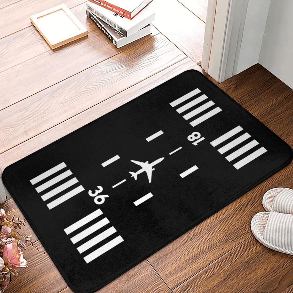 The Exit Arrival Departure Doormat Bathroom Welcome Mat Entrance Home Balcony Airport Sign Absorbent Floor Rug Bedroom Furry Mat