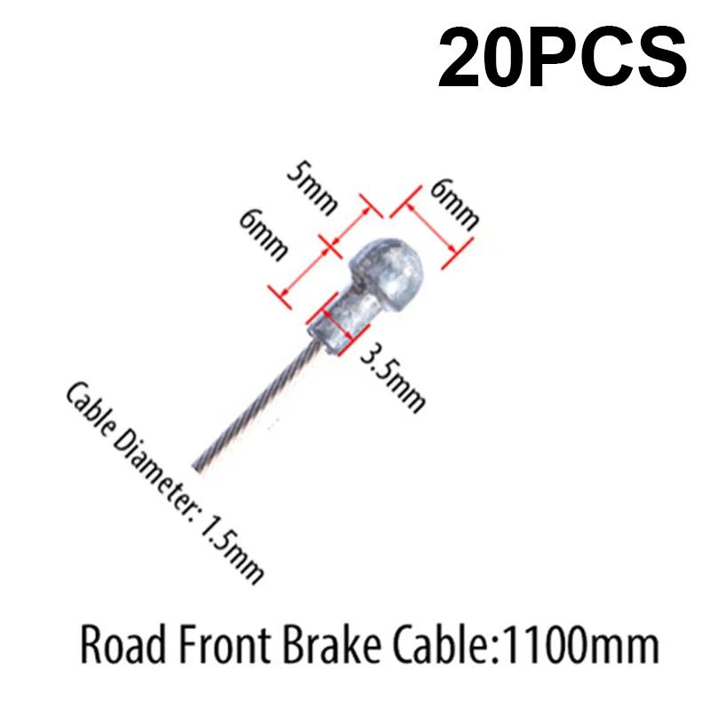 10/20PC Bike Cable Brake/Shift MTB Road Bicycle Cable Line 2100mm 1550mm 1700mm Cycling Brake Shift Wire Shifter Inner Line Part