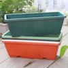 Vegetable Growing Box Flowerpot with Drainage Holes Thickened Edge Strong Load-Bearing Indoor Rectangular