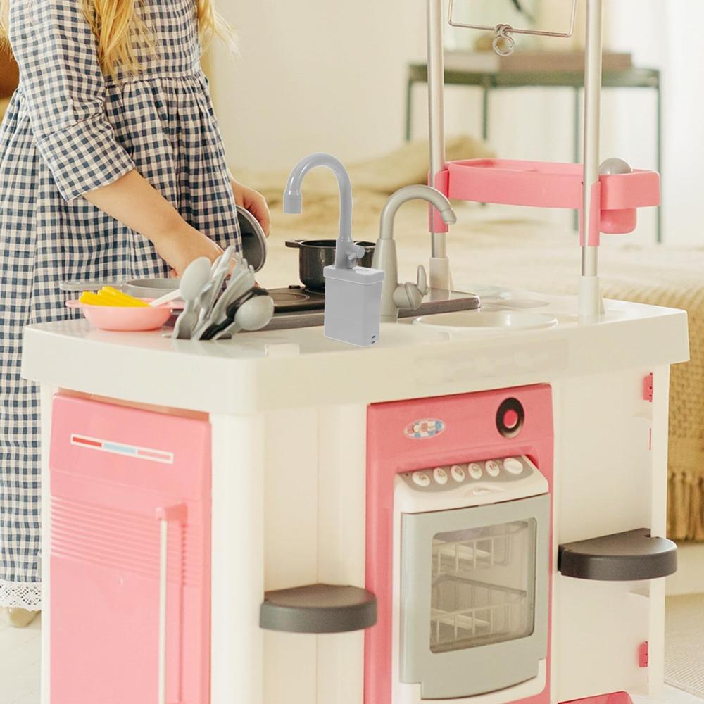 Вращающийся кухонный кран Замена Игрушка Симуляция Пластиковые Игрушки для кухонной раковины Кран с проточной водой Игрушка-кран