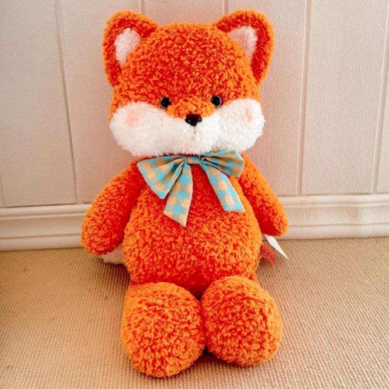 Новый мультфильм животное овечка кукла плюшевая игрушка медведь кукла кролик подарок на день рождения