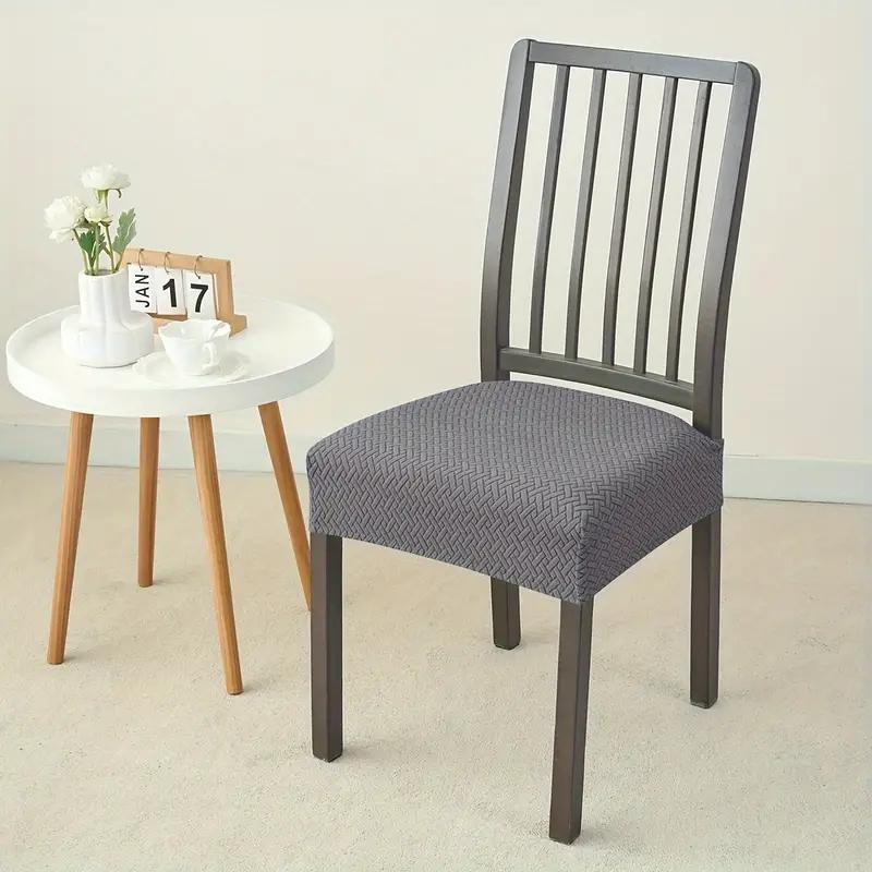 Stretch Dining Chair Cover Soft Removable Anti Dust Seat Slipcover For Hotel Home Restaurant Furniture Protection