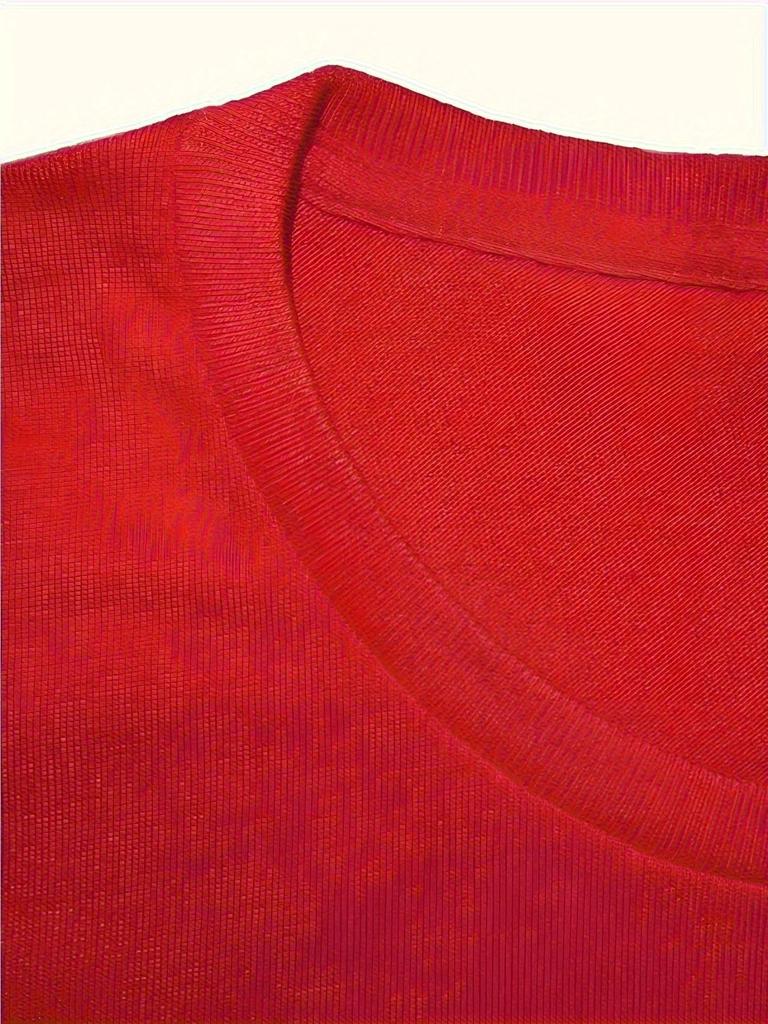 Men's Casual Short Sleeve Print T-Shirt for Warm Weather - Breathable, Soft, and Comfortable Fashion Apparel