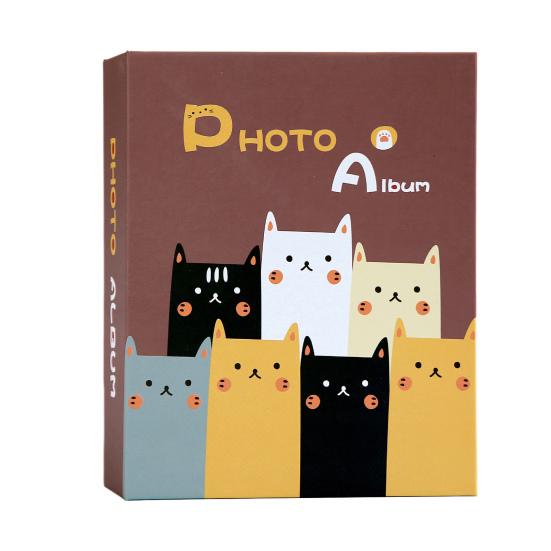 Фотоальбом в твердом переплете, большая емкость, 100 прозрачных карманов, DIY, семейная, свадебная, годовщина, коллекция фотографий, держатель для фотографий, товары для дома