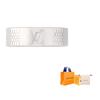 LOUIS VUITTON Damier Staples Thin Ring M1368M
