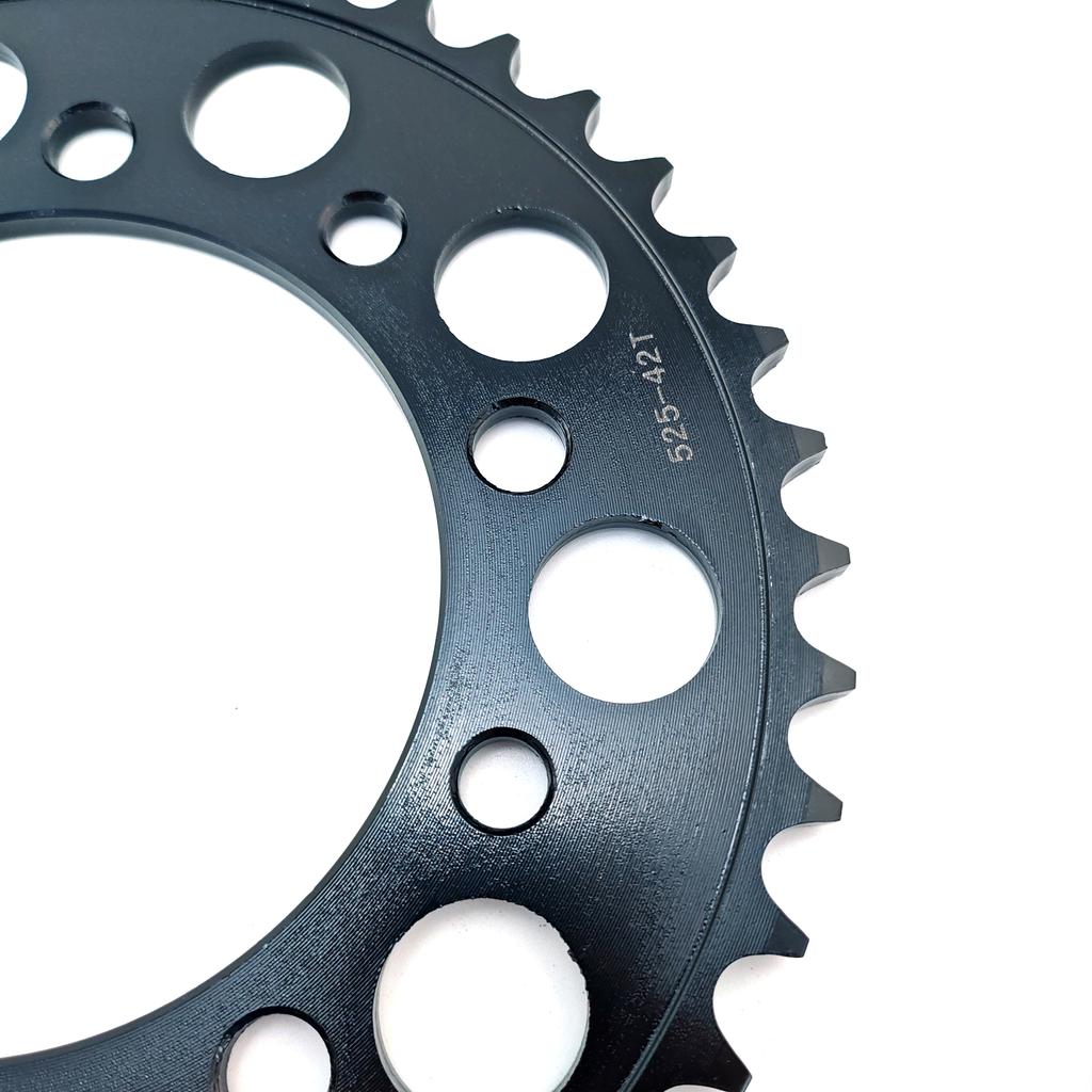 Suitable for Honda CB650F 2015-2023 large and small tooth sprocket set chain crank modification 525-42T