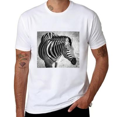 Black And White Zebra Tshirt T Shirt Unisex Designer T Shirt Unisex Cotton Tshirt