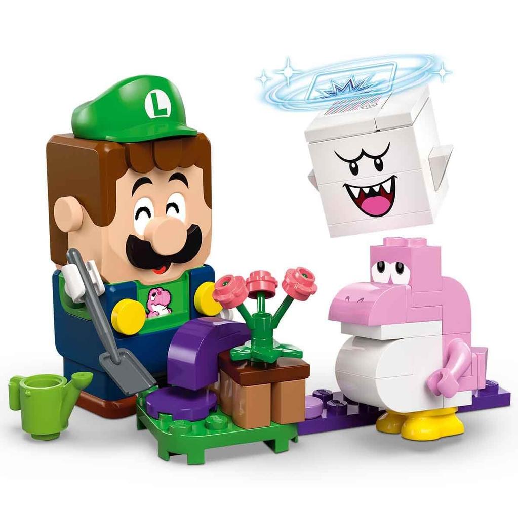 LEGO Супер Марио LEGO Луиджи и игрушка Игрушка Подарок на день рождения Блок Образовательный Рождество Мальчики Девочки Дети 6 лет 7 лет 8 лет Марио